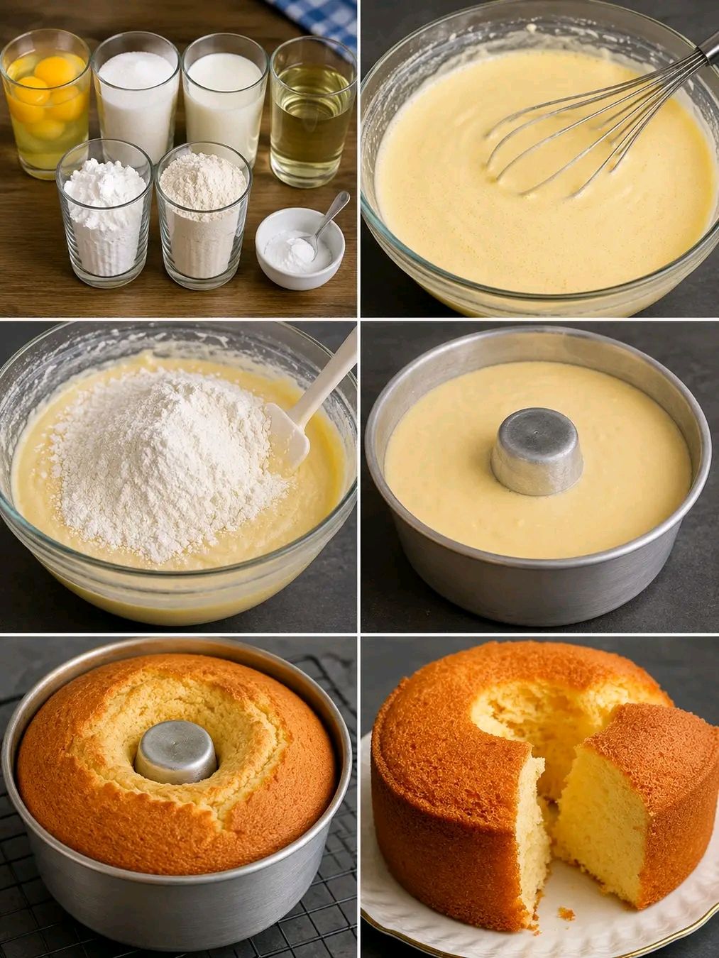 LE CÉLÈBRE GÂTEAU AUX 6 VERRES : MOELLEUX, FACILE ET PARFAIT POUR UN GOÛTER