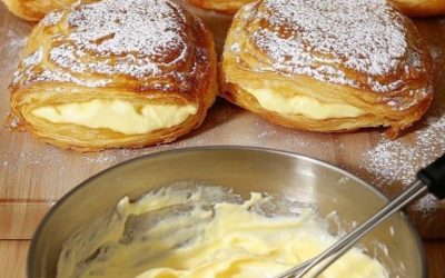 Feuilletés à la Crème Vanille (Style Millefeuille Maison)