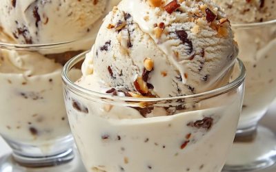 Crème glacée maison à base de morceaux : la recette la plus crémeuse et la plus délicieuse !