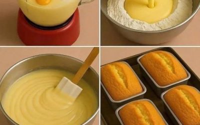 GÂTEAU MAISON AU BLOQUEUR (Pour une grande quantité)