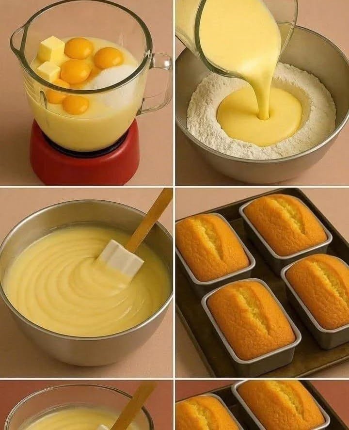 GÂTEAU MAISON AU BLOQUEUR (Pour une grande quantité)