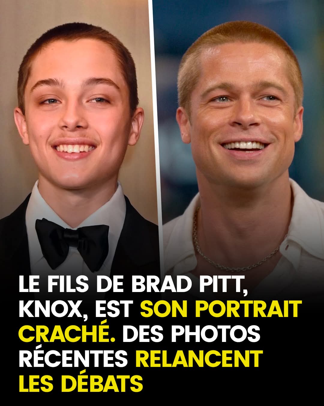 Knox Jolie-Pitt, le fils de Brad et Angelina, suscite l’enthousiasme des fans
