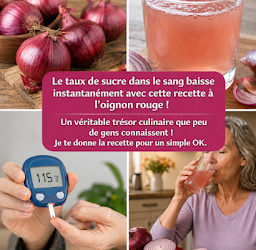 🧅 La glycémie chute instantanément avec cette recette à l’oignon rouge ! Un trésor de la cuisine que peu de gens connaissent.