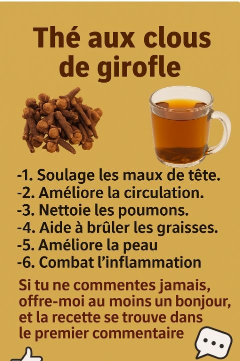 Le thé aux clous de girofle : bienfaits, recettes et précautions