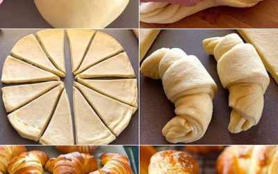 Recette complète des croissants maison