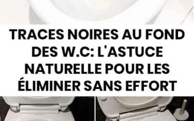 Toilettes noircies : la solution miracle (et naturelle) pour en finir avec ces traînées tenaces