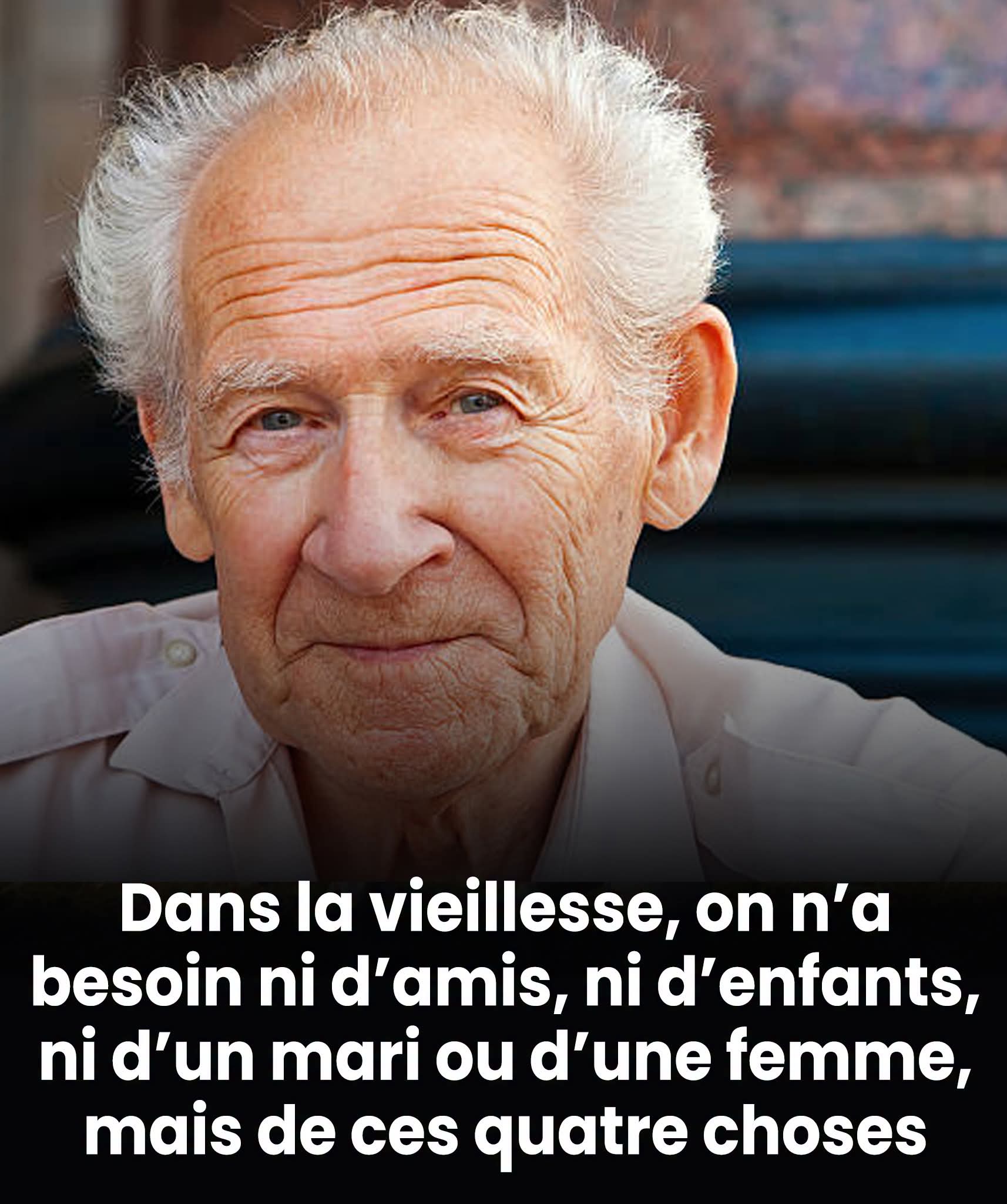 Vieillir paisiblement : ces quatre piliers comptent bien plus que les enfants, le couple ou les amis
