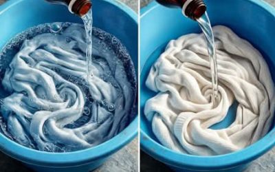 Jus de citron, bicarbonate, vinaigre : les 10 secrets naturels pour redonner leur blancheur à vos vêtements jaunis (et effacer les traces de chlore)
