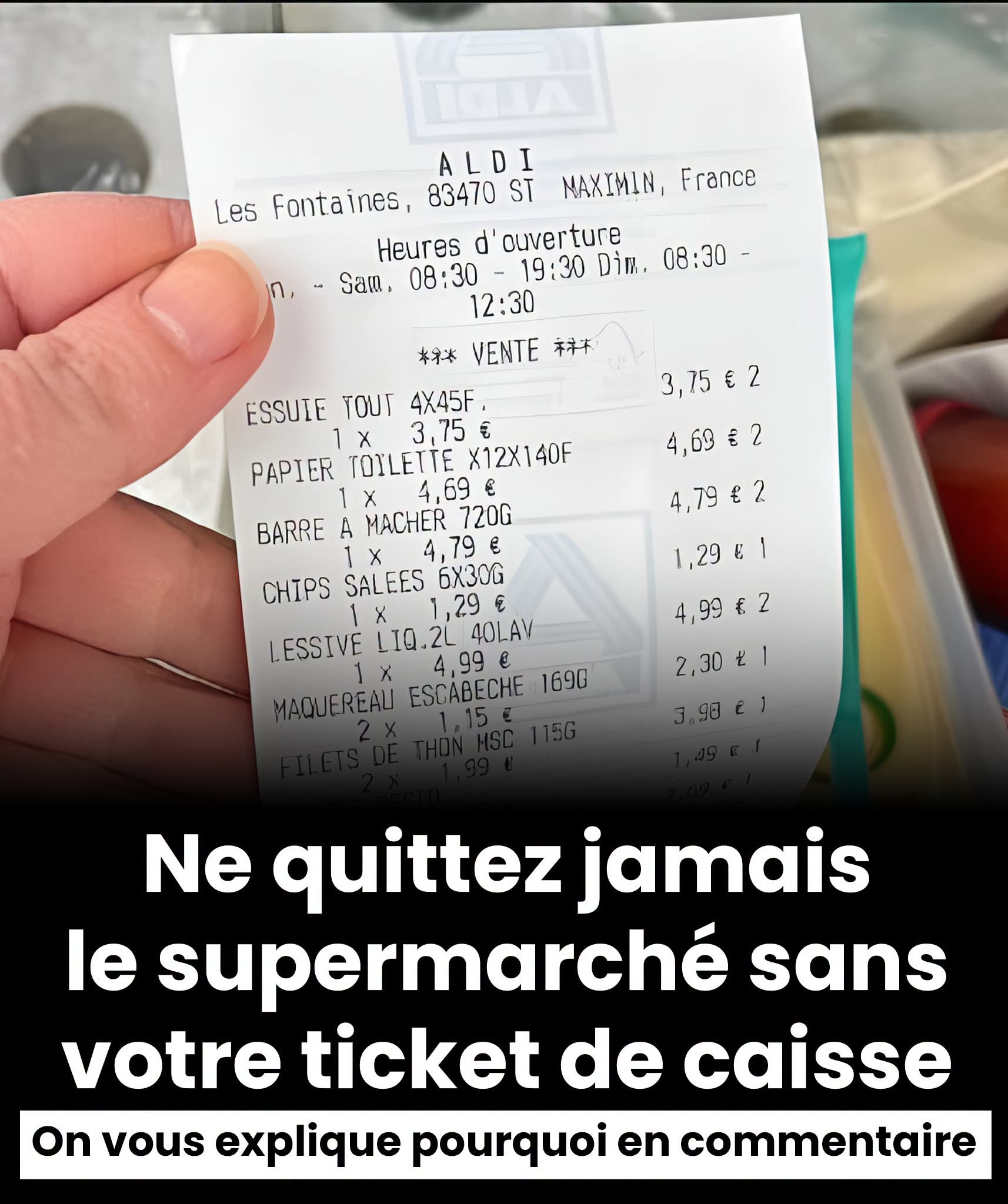 Pourquoi ce geste anodin aux caisses peut vous coûter cher sans que vous le sachiez