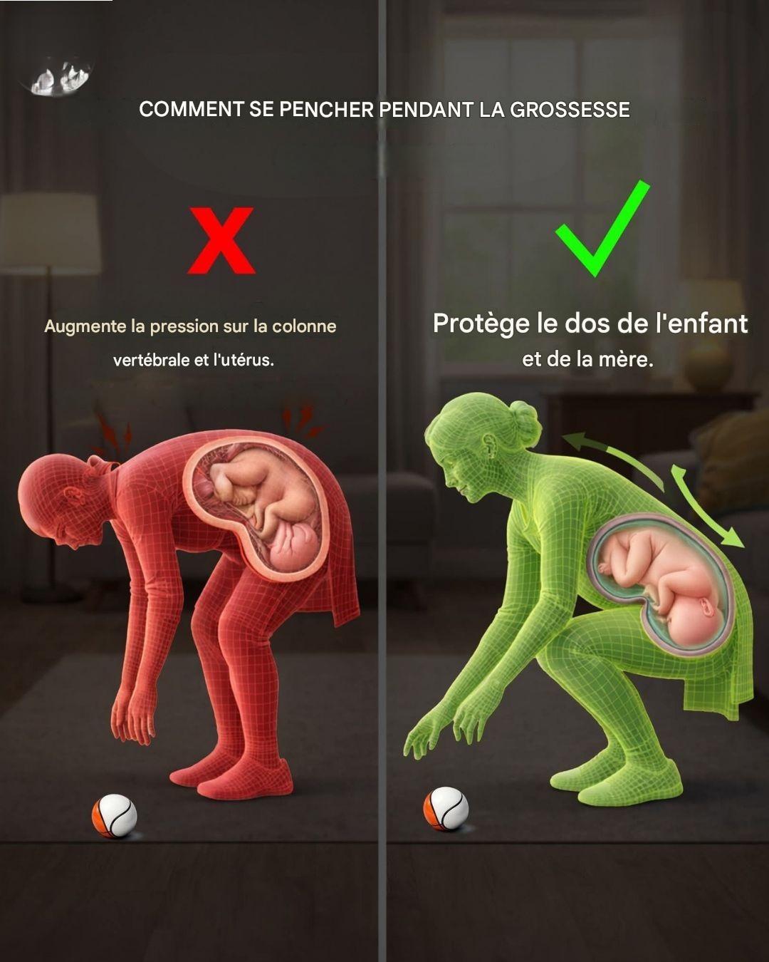 « COMMENT SE PENCHER PENDANT LA GROSSESSE »