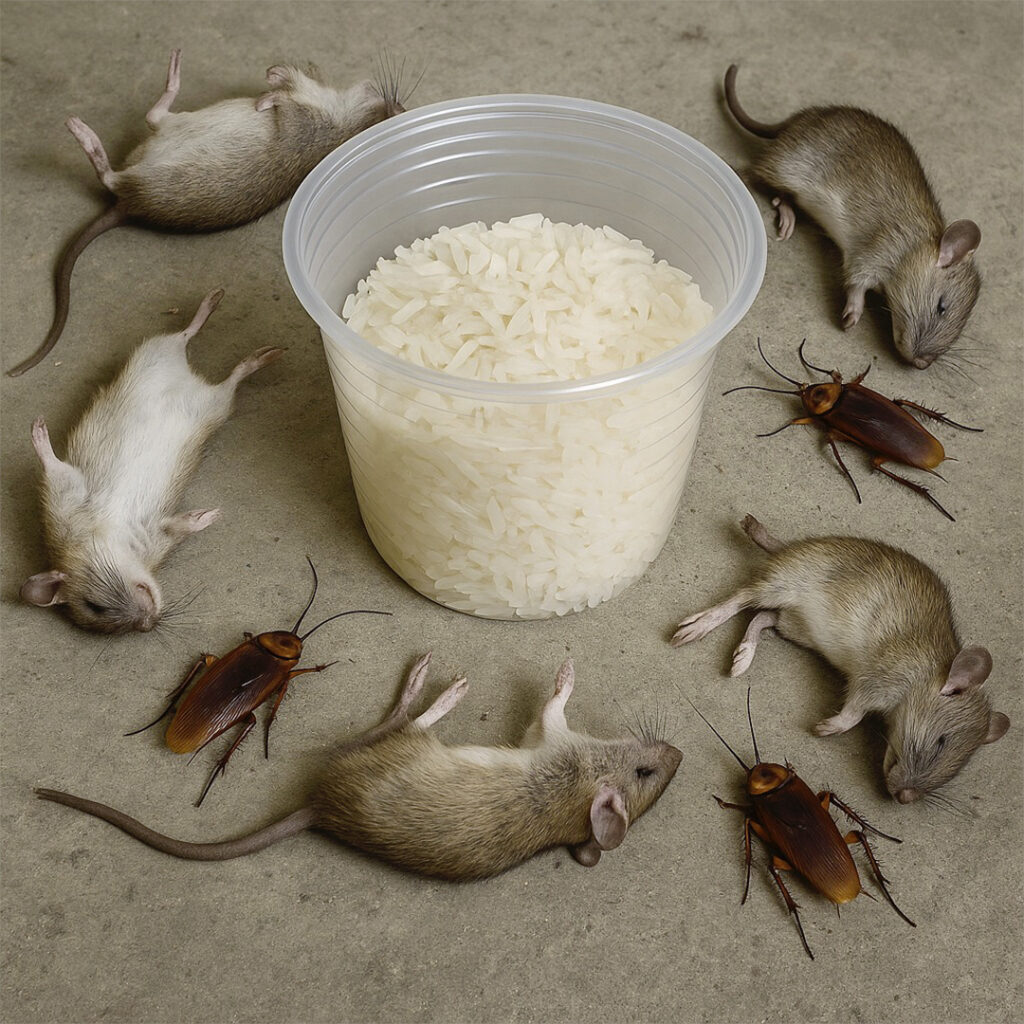 Repoussez les rats et les cafards grâce à ce remède.