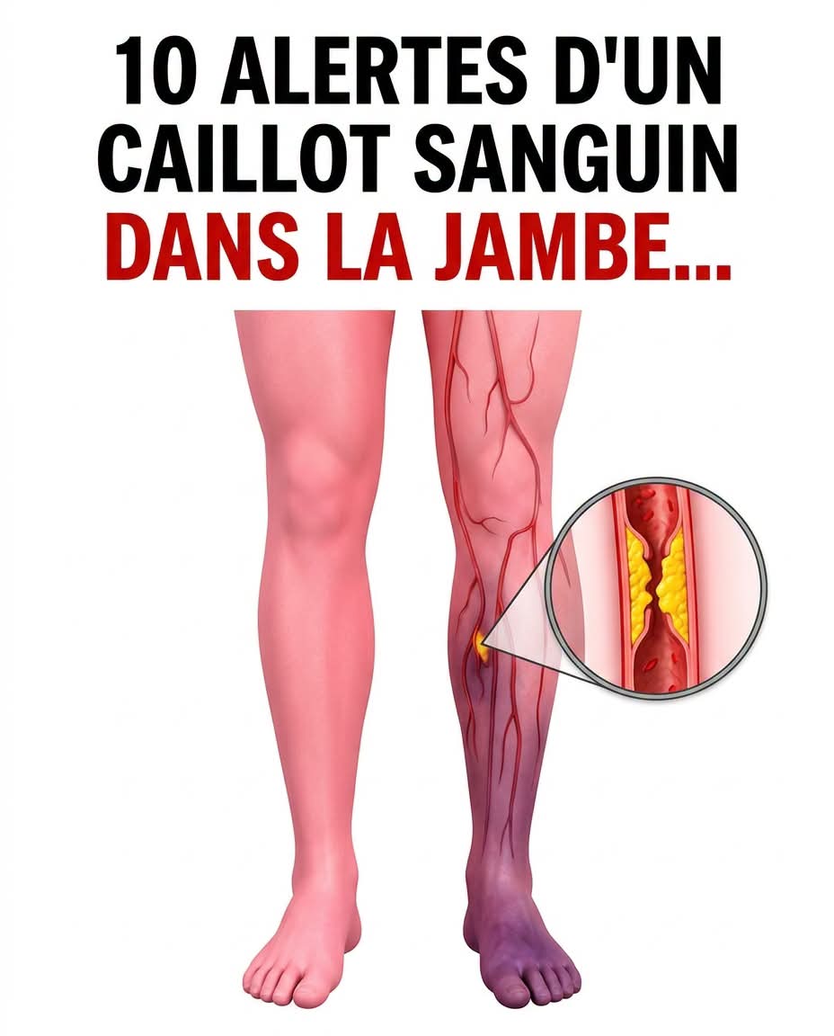 Ces 7 indices discrets qui trahissent un caillot dans la jambe (et comment éviter le drame)
